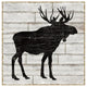 "Lake Lodge I Neutral no Words" Digital Paper Print by Sue Schlabach, 42"x42"