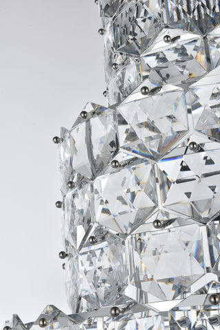 Home Living 30" Chandelier, Chrome