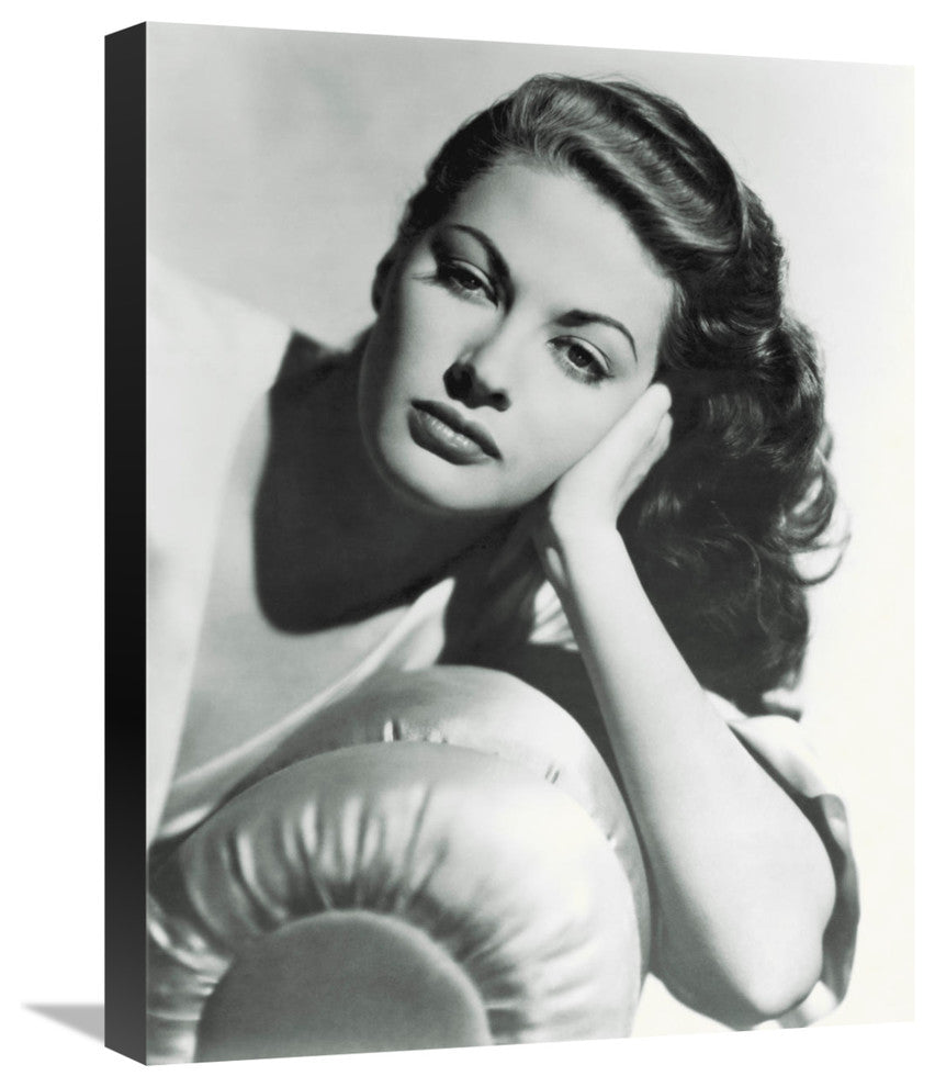 "Promotional Still - Yvonne De Carlo" Canvas Giclee, 17"x22"