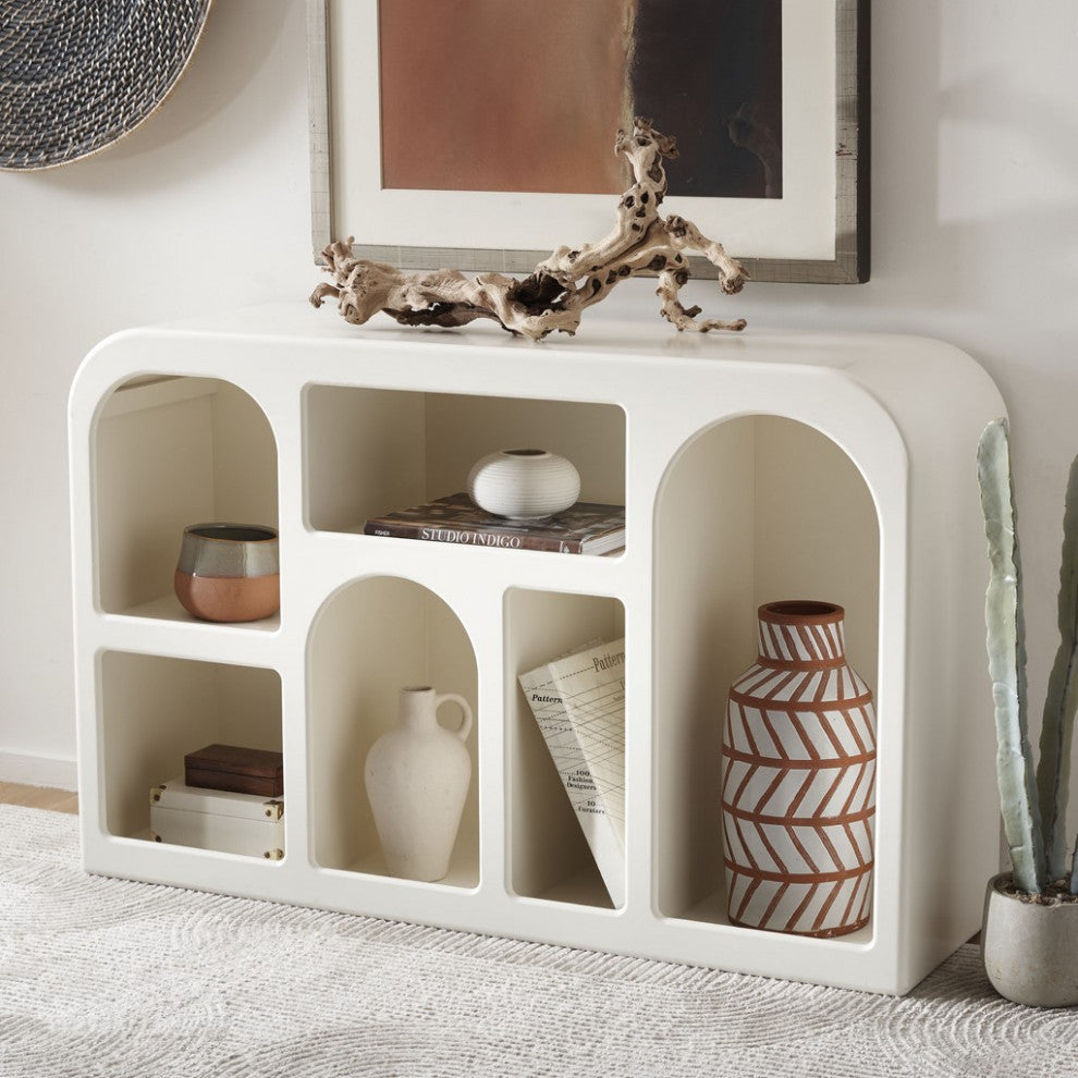 Safavieh Nefeli Console Table, Ivory
