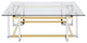 Elin Coffee Table, Squared