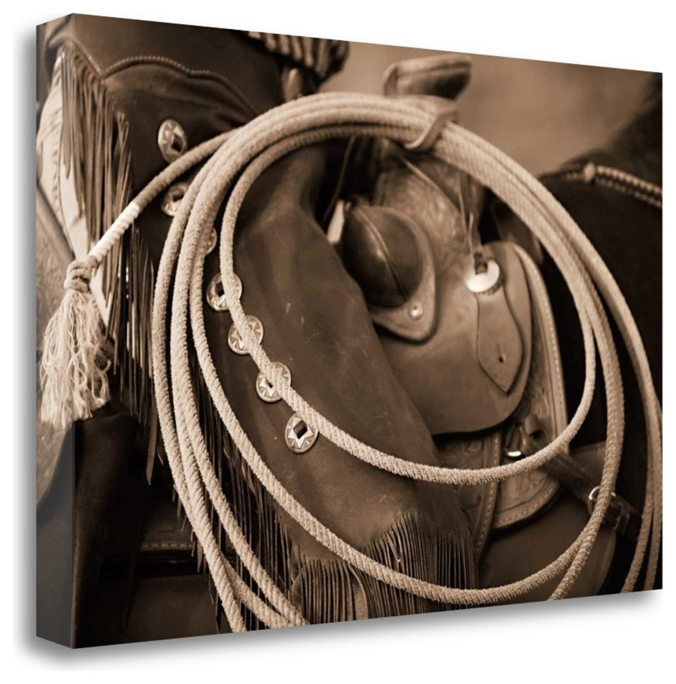 "Cowgirls Lasso" By Lisa Dearing, Giclee Print on Gallery Wrap Canvas