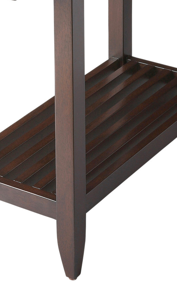 Irvine Side Table, Dark Brown