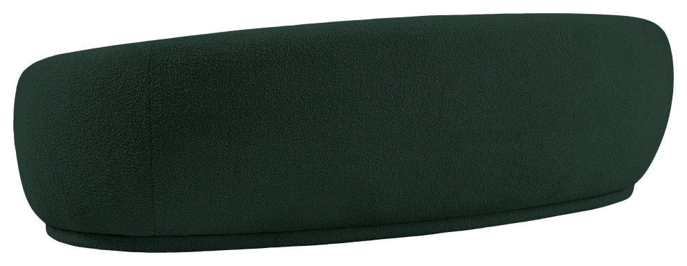 Hyde Boucle Fabric Upholstered, Green, Sofa