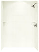 Swan 36x62x72 Solid Surface Shower Wall Surround, White