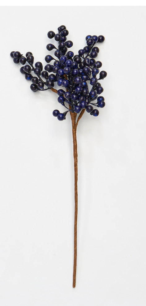 13" Weatherproof Berry Pick, Blue, Set of 3