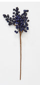 13" Weatherproof Berry Pick, Blue, Set of 3