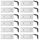 Cornice White Urethane Lindsey Ornate Design 12 Pieces Totaling 882" Length