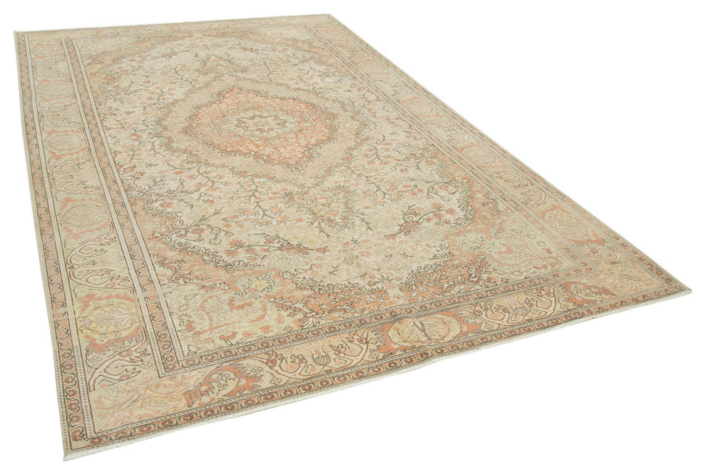 Rug N Carpet - Handmade Turkish 6' 3'' x 9' 9'' Rustic Area Rug