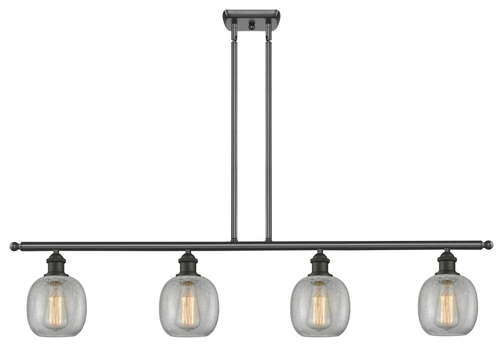 INNOVATIONS LIGHTING 516-4I-OB-G105-LED Belfast 3 Light Island Light