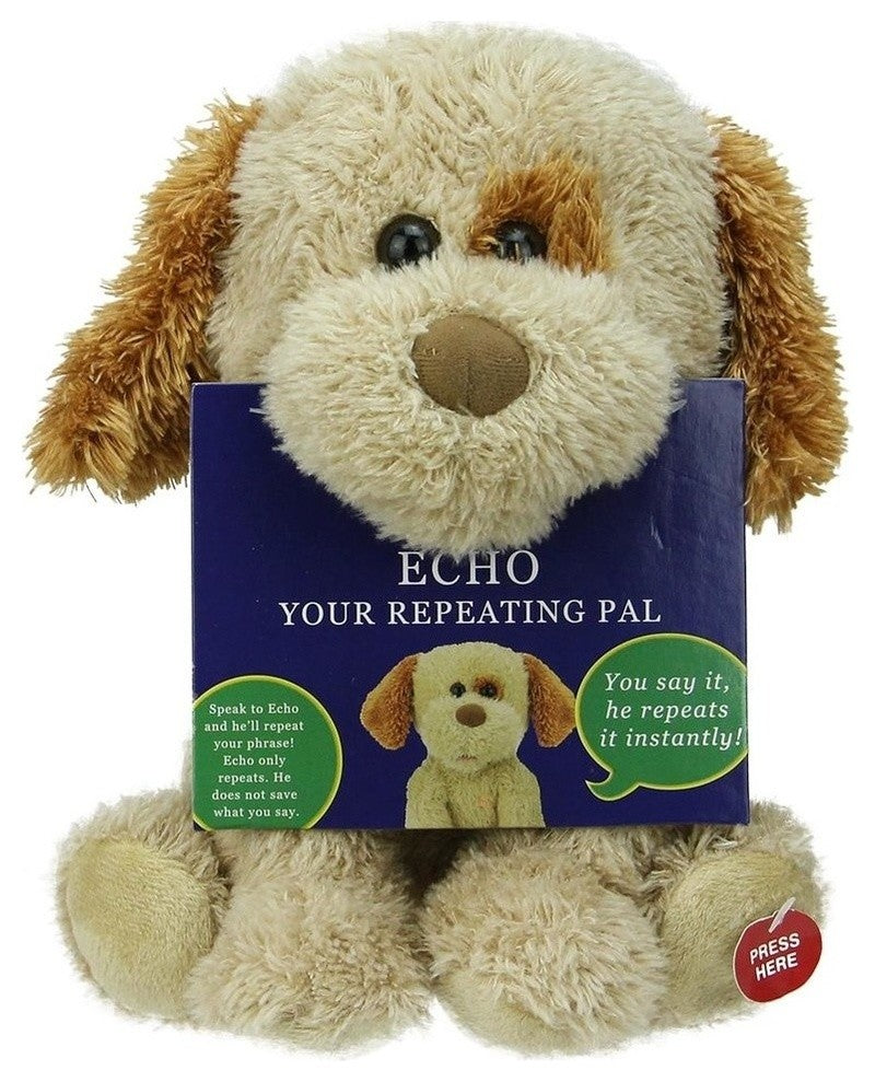 9.5" Echo Your Animated Repeating Puppy Dog Pal