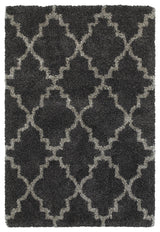 Oriental Weavers Henderson Charcoal/ Grey Geometric Indoor Area Rug 9'10"X12'10"