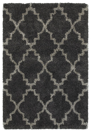 Oriental Weavers Henderson Charcoal/ Grey Geometric Indoor Area Rug 9'10"X12'10"