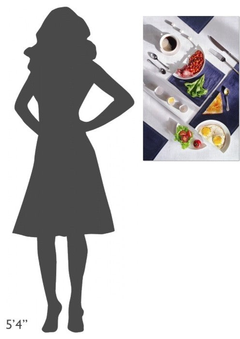 "Suprematic Meal: English Breakfast" Canvas by Dina Belenko, 20x30"