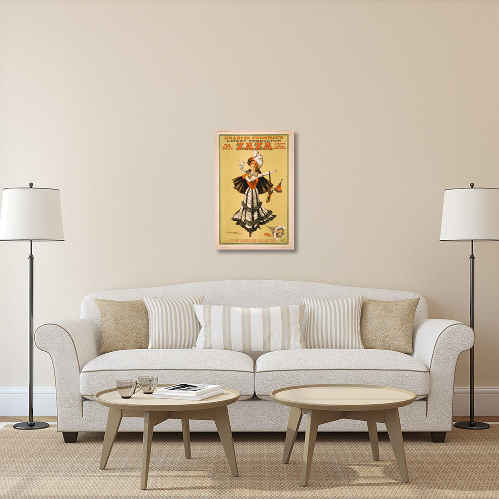 Charles Frohman's Latest Production, The New Play Zaza, 24x36