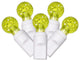 Vickerman X6W9533 Lime Led Light On White Wire, Christmas Light Strand
