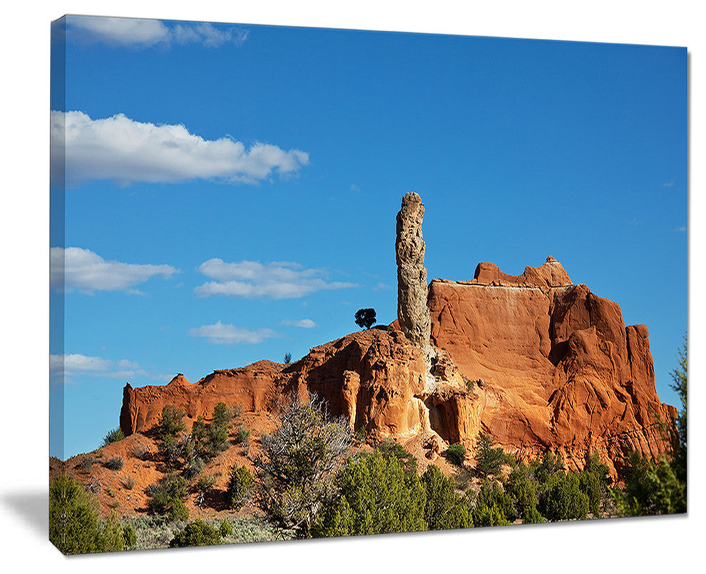 "Kodachrome State Park Usa" Modern Landscape Wall Art Canvas, 20"x12"