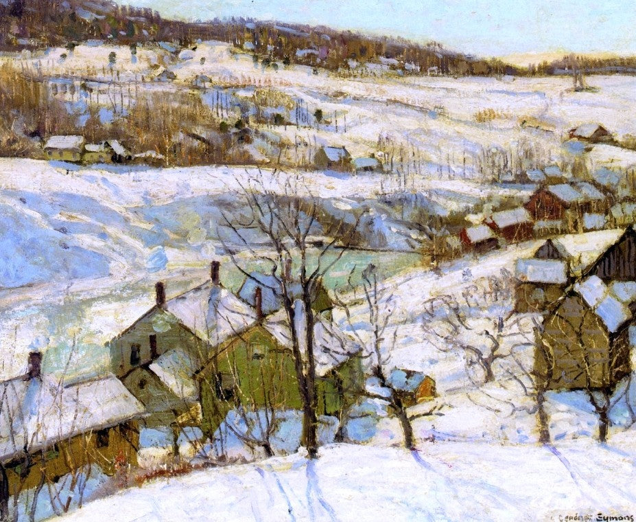 George Gardner Symons Berkshire Hills Winter Wall Decal