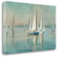 "Sailboats At Sunrise" By Danhui Nai, Giclee Print on Gallery Wrap Canvas