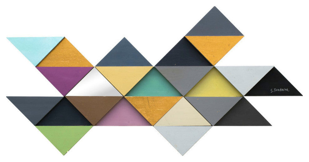"Tremulous Triangle" Wall Decor
