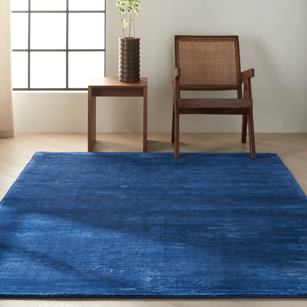 Calvin Klein Home Lunar Klein Blue Area Rug By Nourison, 5'6"x7'5"