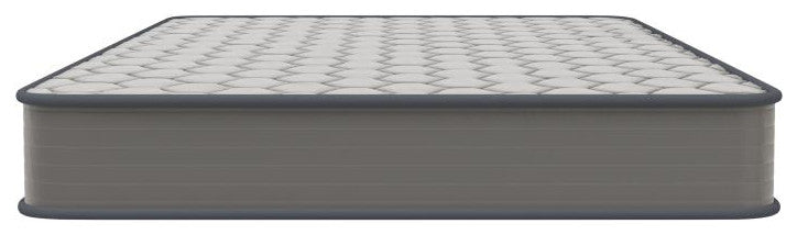 Capri Comfortable Sleep CertiPUR-US Certified Spring Mattress, Mattress in a Box, Gray, Twin Extra Long