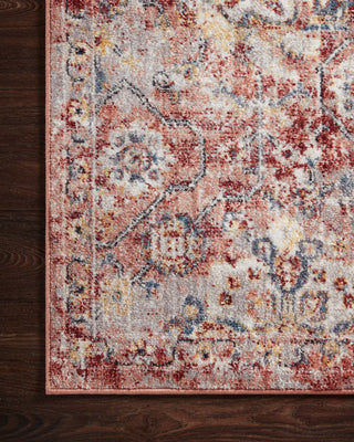 Loloi II Cassandra Rust / Ivory 5'-3" X 7'-9" Area Rug