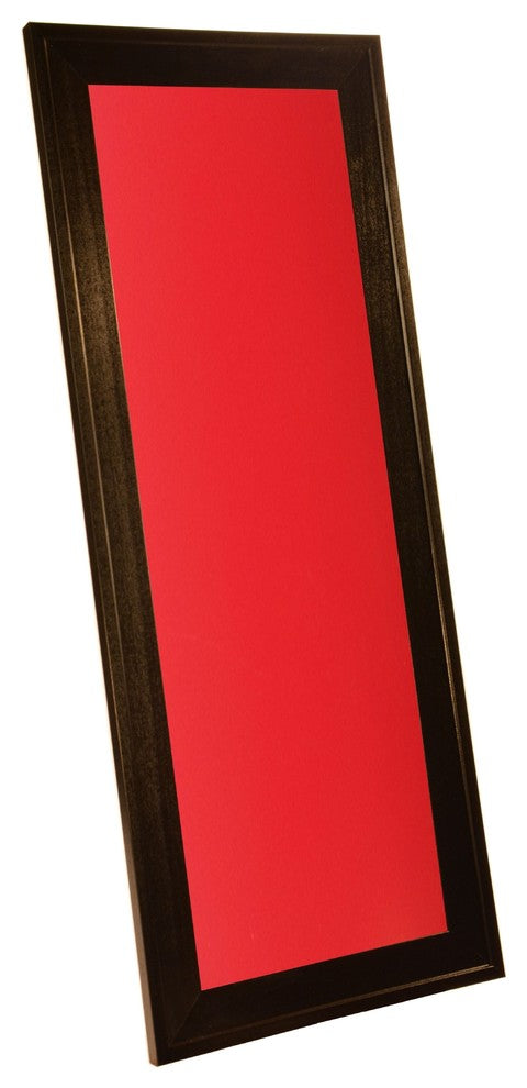 Retro Color Boards-Custom Color Magnetic Dry Erase Board, Brilliant Red, 10x30