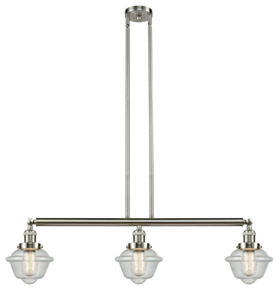 Innovations Lighting 213-Sn-S-G534-Led 3 Light Dimmable Led 40" Island Light