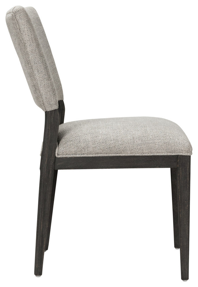 Phillip Upholstered Fabric Dining Chair, Set of 2, Sand