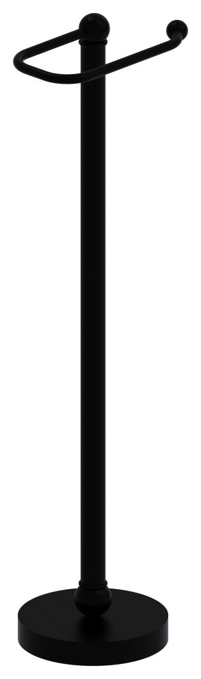 Free Standing Toilet Tissue Holder, Matte Black