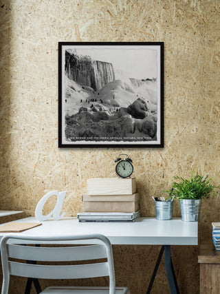 "Niagara Falls" Framed Painting Print, 32x32