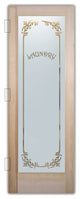 Laundry Door - Lenora Harrington Laundry - Douglas Fir (stain grade) - 32" x...
