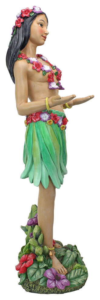 Hawaiian Hula Wahine Butler Table