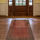 Semi-Antique Aleidis Red/Charcoal Rug, 3'9x5'3