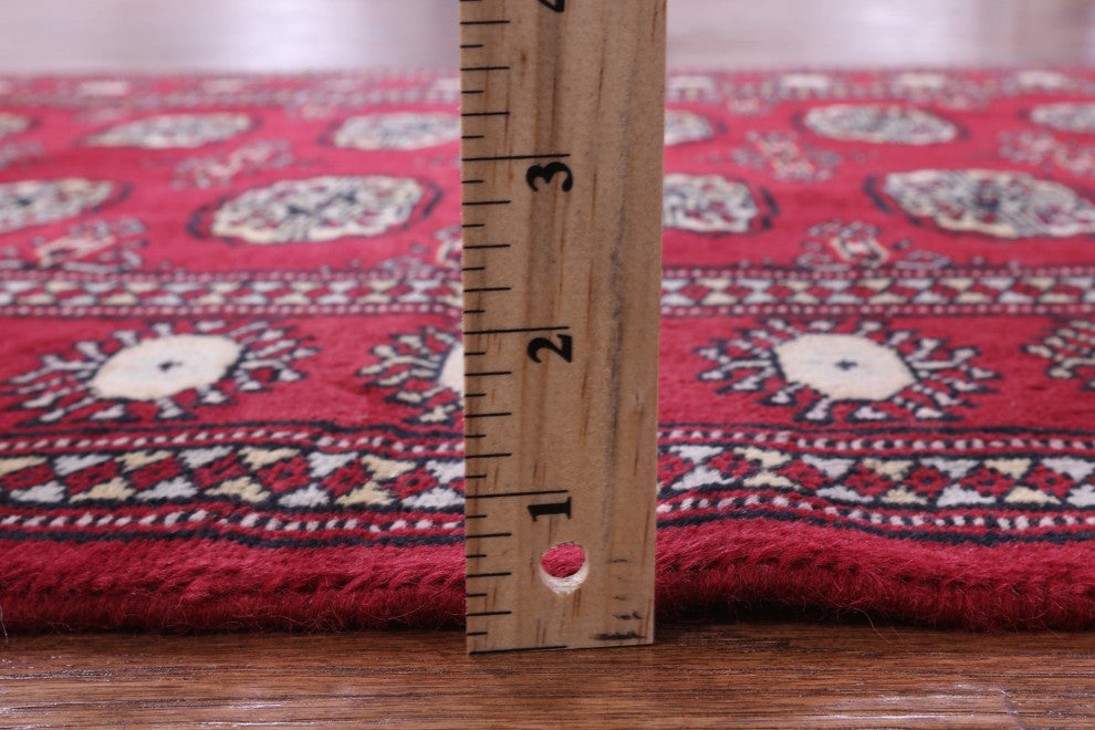 Handmade Silky Bokhara Wool Rug 3' 0" X 5' 0" - Q13763