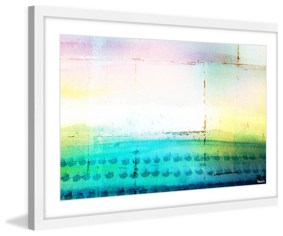 "Beach Light" Framed Painting Print, 24"x16"