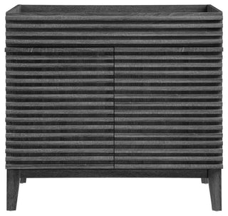 Render 36" Bathroom Vanity Cabinet, Charcoal