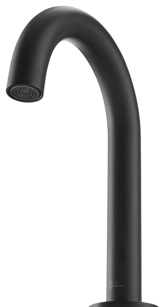 Ivy Courte 8 in. Widespread, Cross Handle, Bathroom Faucet, Matte Black