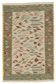 New Handwoven Turkish Kilim Rug 3' 11" x 5' 10", 47 in. x 70 in.