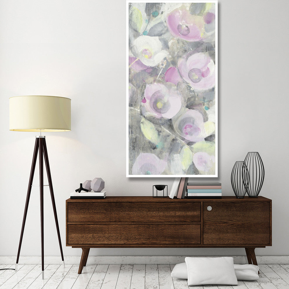 "Sugar Flowers II" Digital Paper Print by Albena Hristova, 38"x74"