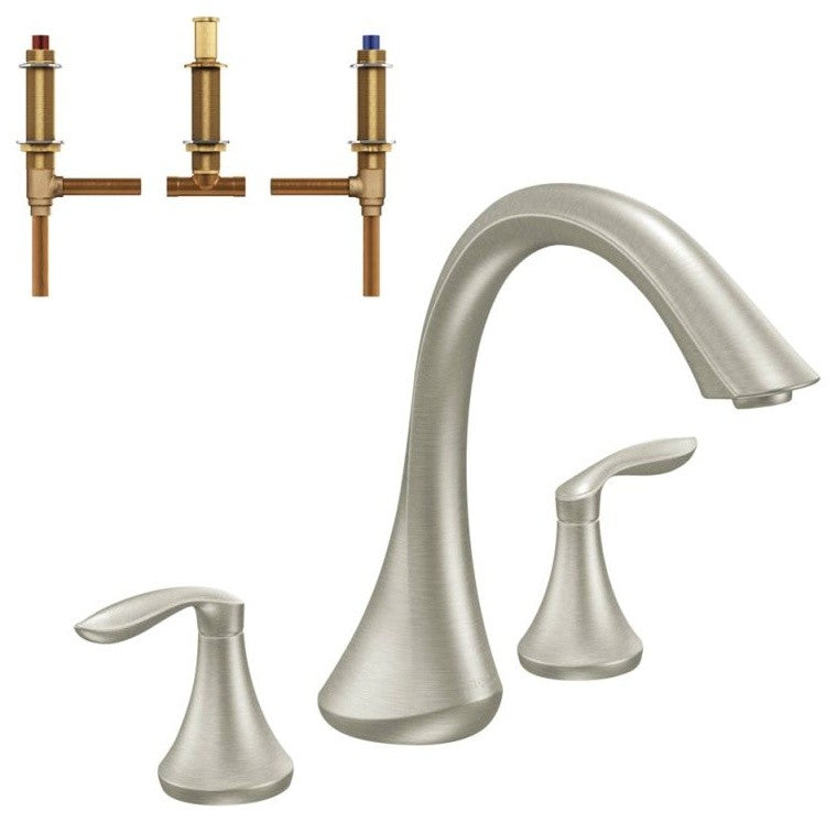 Moen Eva BN, Brushed Nickel, 10"x9"x10"