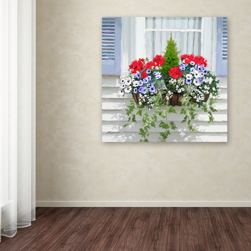 The Macneil Studio 'Window Box' Canvas Art, 18"x18"