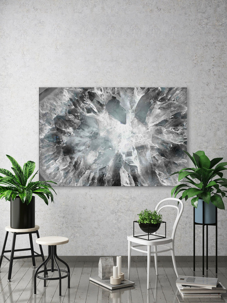 "Crystalline White" Art Print, 45x30 cm