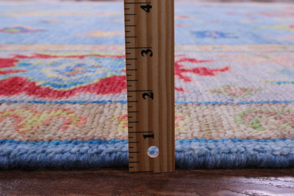 Hand Knotted Turkish Oushak Wool Rug 9' 0" X 12' 9" - Q13600