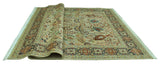 Pak-Persian Afuw Gray/Navy Rug, 9'1x12'3