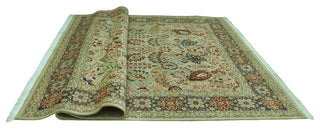 Pak-Persian Afuw Gray/Navy Rug, 9'1x12'3