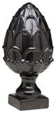 AA Importing 59856-BK 14.5 Inch Antique Black Acorn Finial