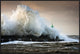 "The Wall" Framed Canvas Giclee by Niels Christian Wulff, 37x25"