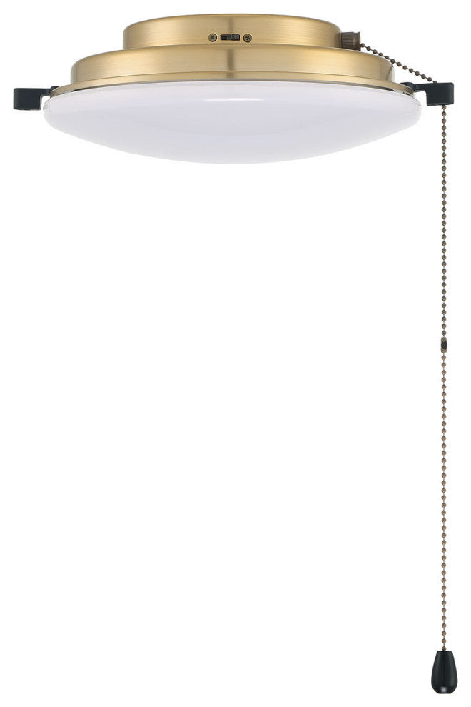 Craftmade 1 Light Universal LED Light Kit, Satin Brass